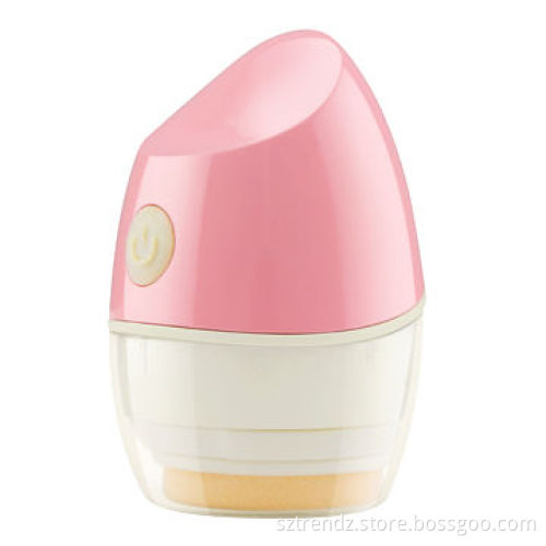 Vibrated electric powder puff, can be replaced and washed